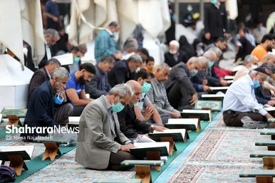 ترتیل خوانی قرآن کریم در مسجد گوهرشاد حرم مطهر رضوی