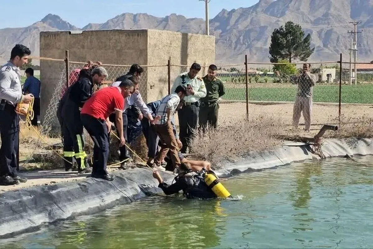 جان‌باختن ۲ نوجوان در استخر ذخیره آب کشاورزی کوهسرخ (۳ مرداد ۱۴۰۵)