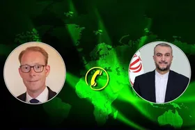گفت&zwnj;وگوی تلفنی وزرای خارجه ایران و سوئد