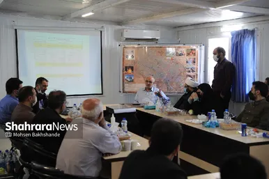 بازدید اعضای شورای اسلامی شهر مشهد از خطوط قطار شهری مشهد