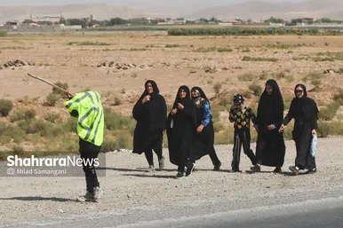 زائران پیاده امام رضا(ع) - ۲