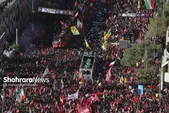 خدمت‌رسانی هلال احمر به بیش از ۵۳ هزار زائر و عزادار در تشییع رهبر شهید در مشهد