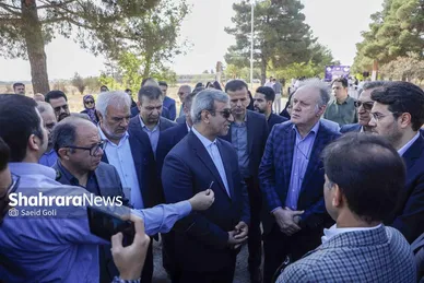 گزارش تصویری | آغاز عملیات اجرایی و افتتاح دو پروژه برق خورشیدی  در مشهد (۲۴ تیر ۱۴۰۴)