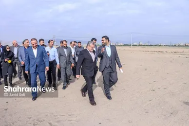 گزارش تصویری | بازدید از روند احداث پروژه ۴۰۵۲ واحدی مسکن ارزان‌قیمت در حاشیه شهر مشهد (۱۸ اردیبهشت ۱۴۰۴)
