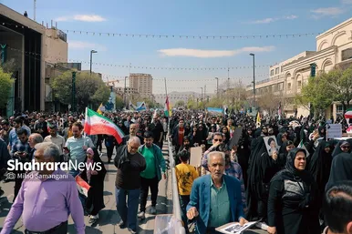 راهپیمایی روز قدس در مشهد (۱۷ فروردین ۱۴۰۳)
