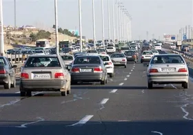 ترافیک سنگین در محور&zwnj;های خروجی شهر مشهد (۵ مهرماه ۱۴۰۱)