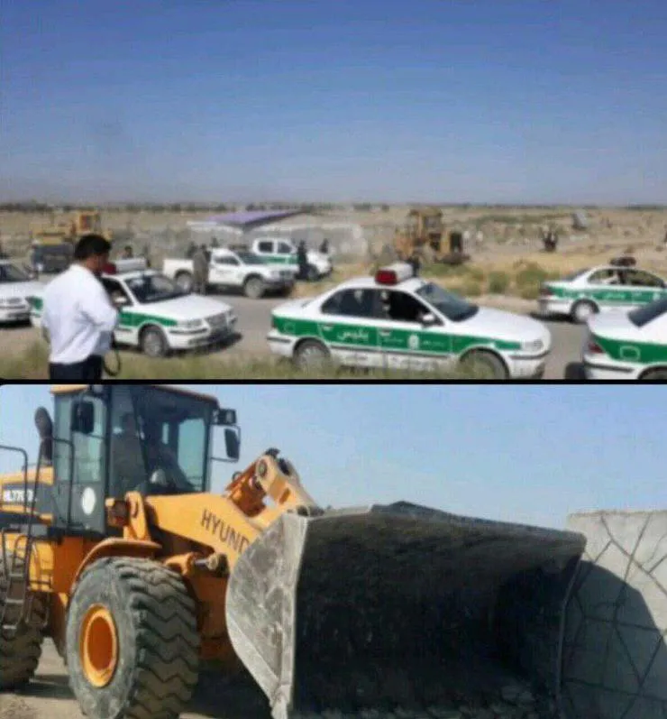 قلع و قمع بیش از ۹۰ باغ ویلای غیرمجازدر مشهد