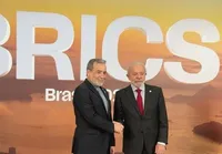 رئیس جمهور برزیل از عراقچی در ریودوژانیرو استقبال کرد
