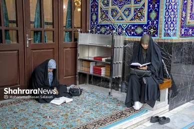 گزارش تصویری | جزء خوانی قرآن کریم در مسجدگوهرشاد حرم مطهر رضوی