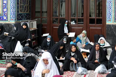 ترتیل خوانی قرآن کریم در مسجد گوهرشاد حرم مطهر رضوی