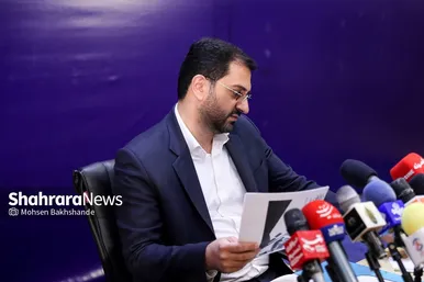 دومین نشست خبری سید عبدالله ارجائی شهردار مشهد