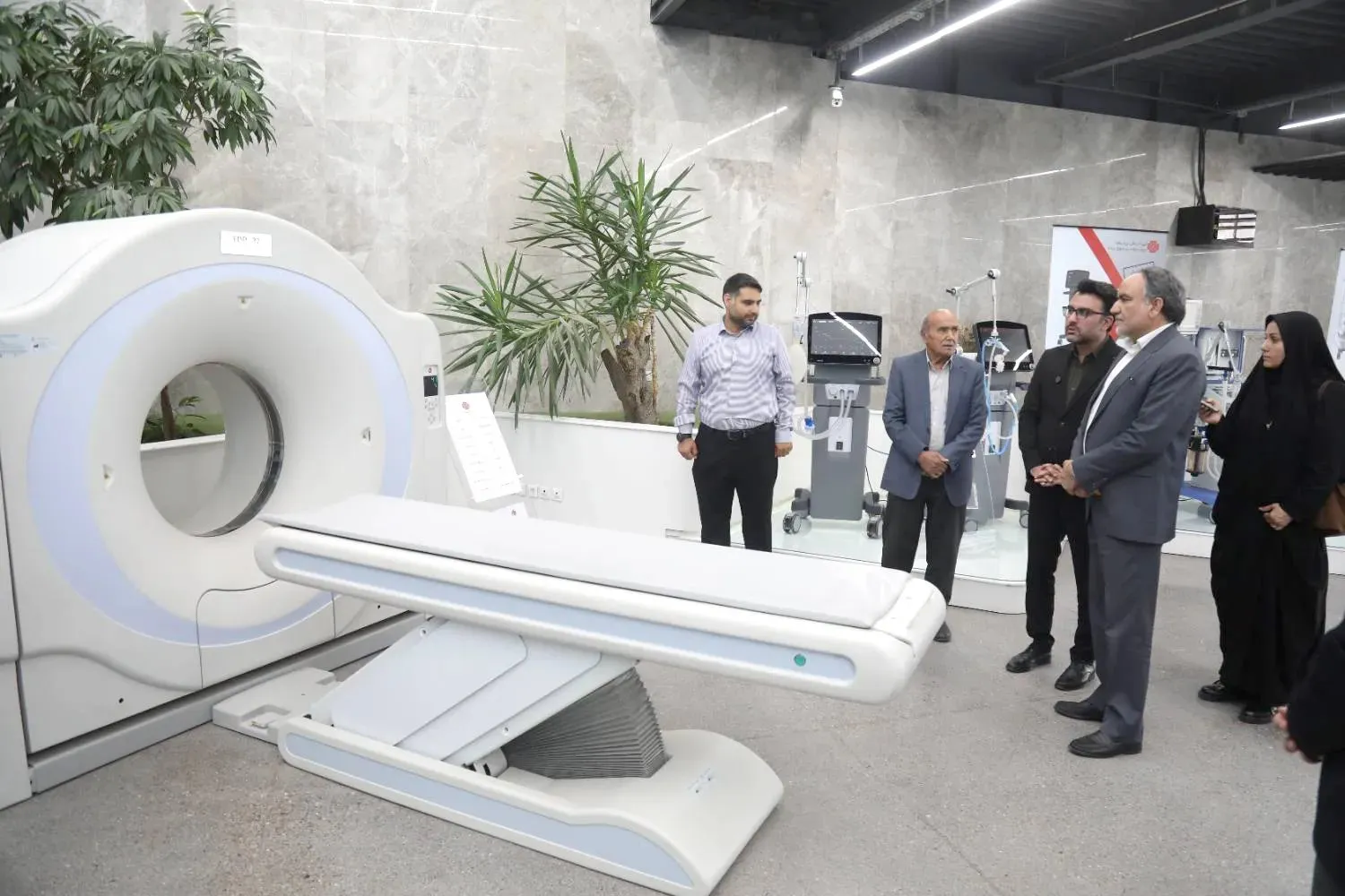 افتتاح بیمارستان حضرت ابولفضل