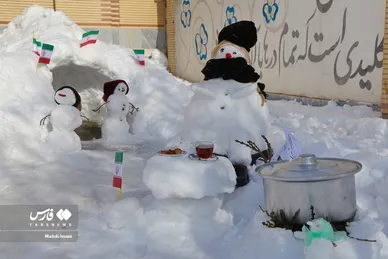 ایران زیباست | شور و نشاط برفی در «اَهَر»