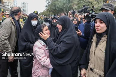 گزارش تصویری | مراسم تشییع پیکر «شهید خموشی» از شهدای حادثه تروریستی تفتان