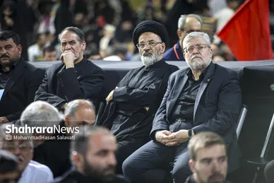 گزارش تصویری | اجتماع بزرگ «همه خونخواهیم» در حرم مطهر رضوی