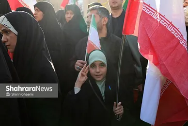 گزارش تصویری | مراسم تشییع پیکر شهدای مدافع امنیت در مشهد (۲۲ دی ۱۴۰۴) - ۴