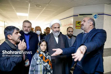 گزارش تصویری | بازدید حجت‌الاسلام نصرالله پژمانفر، رییس کمیسیون اصل نود مجلس، از بیمارستان فارابی مشهد
