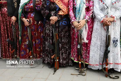 گزارش تصویری | اجتماع بزرگ دختران و بانوان جان فدا - اهر