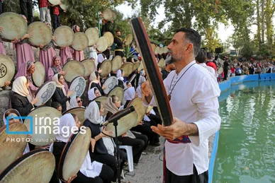 گزارش تصویری | همایش «دف نوازان» بجنورد