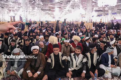 گزارش تصویری | تشرف عشایر زیارت‌اولی سراسر کشور به حرم مطهر امام‌رضا(ع)