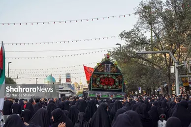 گزارش تصویری | مراسم جاماندگان اربعین حسینی در مشهد
