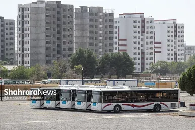 رونمایی از ١۵٠ دستگاه ون و اتوبوس با حضور وزیر کشور در مشهد