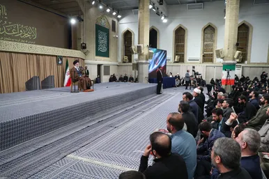 گزارش تصویری | دیدار دانش‌آموزان و دانشجویان با رهبر معظم انقلاب اسلامی، به‌مناسبت سیزدهم آبان‌ماه (۱۲ آبان ۱۴۰۴)