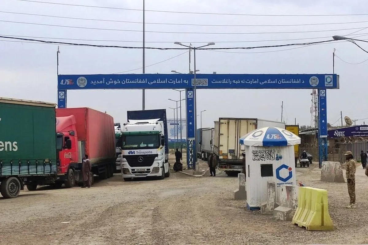 ترانزیت بیش از یک میلیارد و ۵۰۰ میلیون دلار کالا از گمرک دوغارون به افغانستان