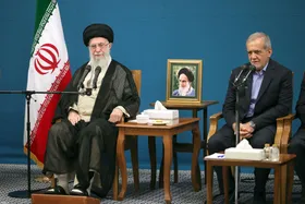 فیلم کامل بیانات رهبری در دیدار با رئیس جمهور و اعضای هیئت دولت چهاردهم