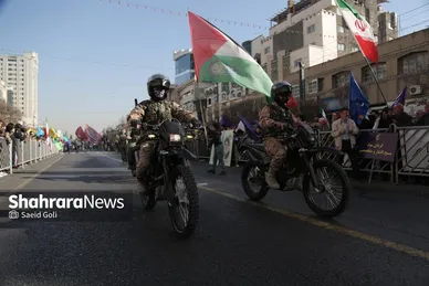 گزارش تصویری | رزمایش اقتدار بسیجیان استان خراسان رضوی در مشهد