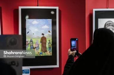گزارش تصویری | نمایشگاه نقاشی «زنگ پرواز»