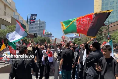 گزارش تصویری | چند قطره دریای سیل خروشان مردم در مراسم تشییع پیکر رهبر شهید