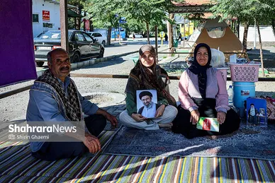 گزارش تصویری | بوستان زائرپذیر غدیر مشهد میزبان زائران و عزاداران امام شهید