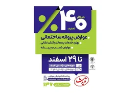 تمدید تخفیفات ساختمانی و شهری تا ۲۹ اسفند