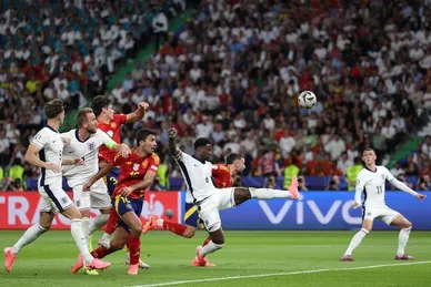 عکس‌هایی از فینال یورو ۲۰۲۴ | اسپانیا جام را به خانه برد