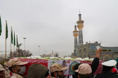 تشییع شهید مرزبانی