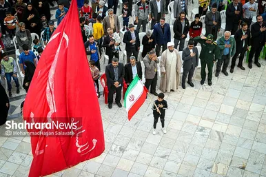 اجتماع مردمی عاشقان مبارزه با اسرائیل در مشهد