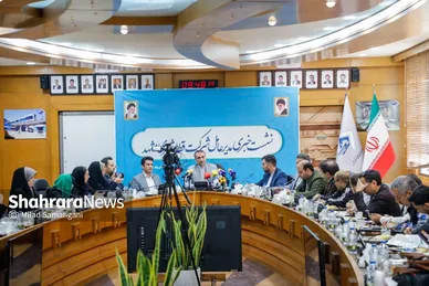 گزارش تصویری | نشست خبری کیانوش کیامرز، مدیرعامل شرکت قطارشهری مشهد (۱۱ آذر ۱۴۰۴)