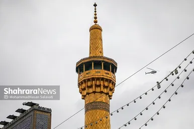 تحویل سال ۱۴۰۳ در حرم مطهر امام رضا (ع) و خیابان‌های منتهی به حرم