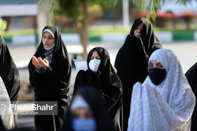 اقامه نماز عید سعید فطر در حرم مطهر امام رضا(ع)