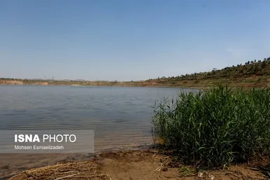عکس‌هایی از دریاچه بزنگان در خراسان رضوی