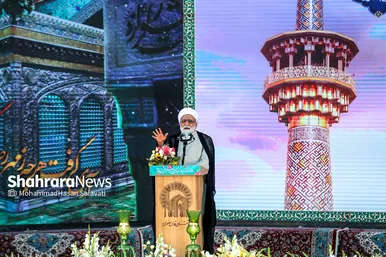 سخنرانی رئیس جمهور منتخب در حرم مطهر رضوی