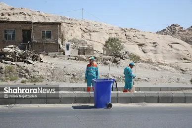فعالیت پاکبان‌ها در روزهای پایانی ماه صفر