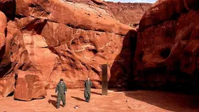 ویدئو| نقش برجسته صخره&zwnj;ای فوق العاده در یوتای آمریکا