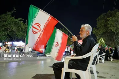گزارش تصویری | یکصدوبیست‌وهفتمین شب حضور مردم مشهد در خیابان