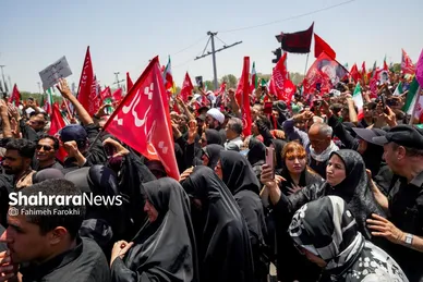گزارش تصویری | تشییع پیکر امام شهید در تهران (۱۵ تیر ۱۴۰۵) - ۵