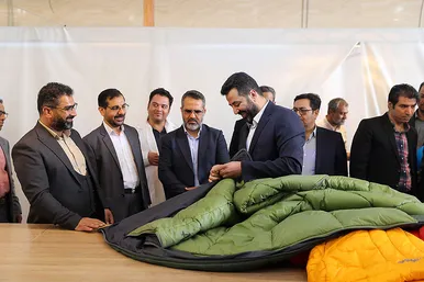 مراسم افتتاح مرکز نگهداری و اشتغال معتادان