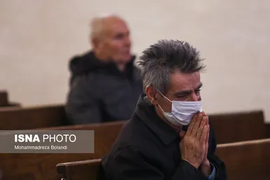مراسم سال نو میلادی در کلیسای «تارگمانچاتس» تهران