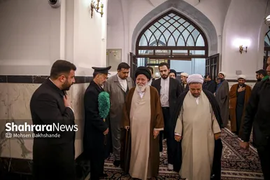 گزارش تصویری | مراسم ترحیم مرحوم آیت‌الله محمدهادی عبدخدایی در حرم مطهر رضوی