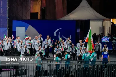 عکس‌هایی از افتتاحیه مسابقات پارالمپیک پاریس